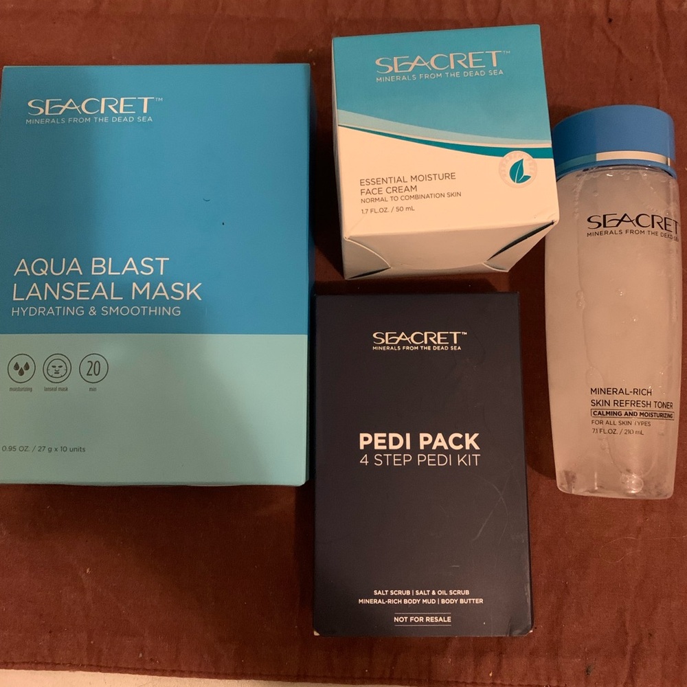 Facial Spa Mask Set 4 pieces